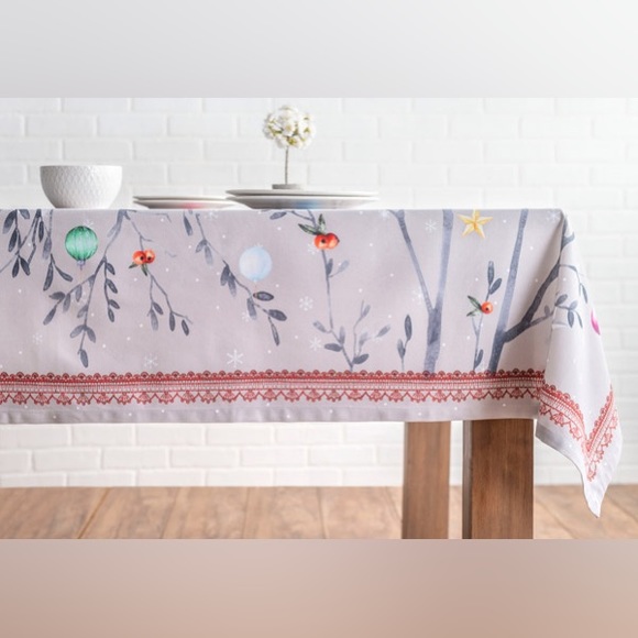 Maison d' Hermine Fairy Christmas 60” x 120”  60x120 Table Cloth - Picture 2 of 5